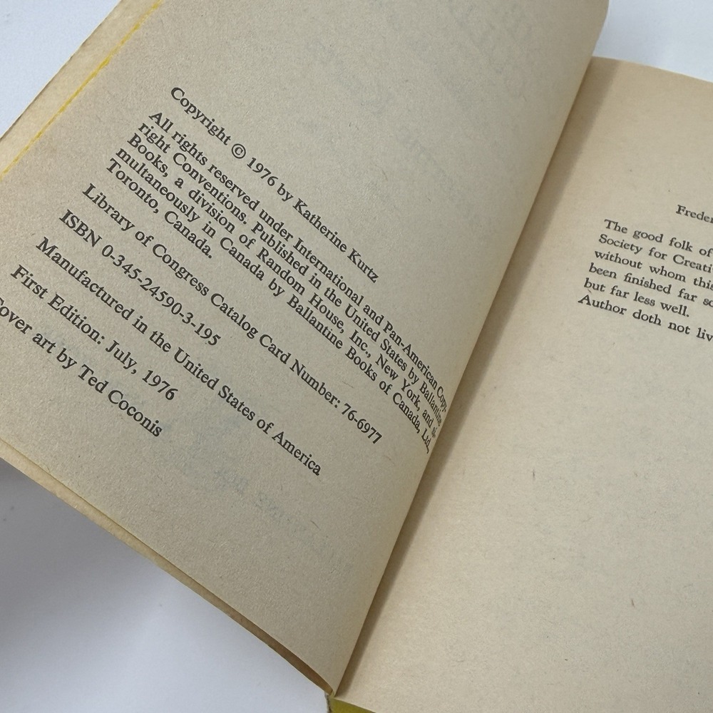 The Legends of Camber of Culdi Trilogy by Katherine Kurtz Vol 1-2 Paperback Set - Picture 5 of 7